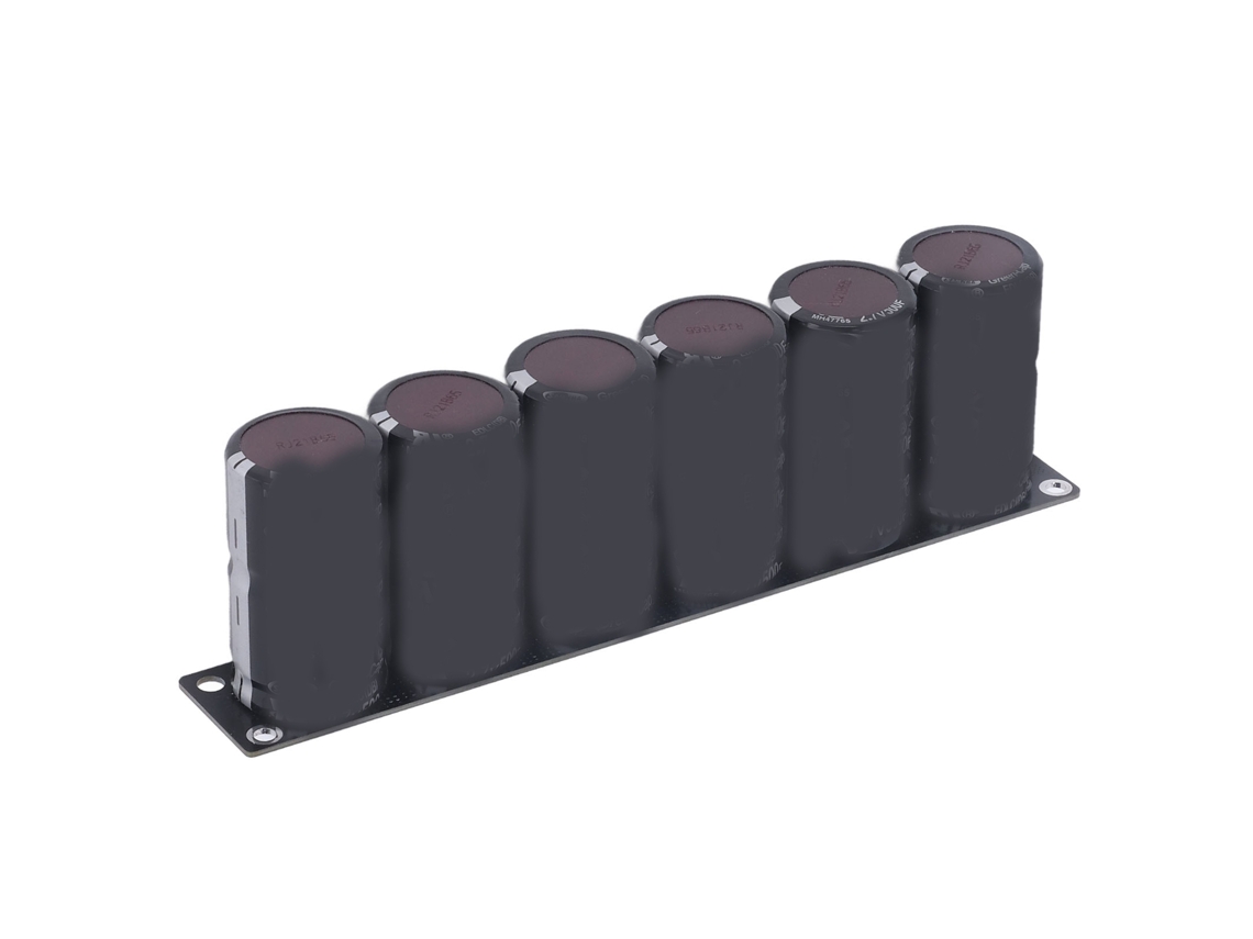 Kit de supercapacitor 6 em 1 de 2,7 V e 500 F para armazenamento de energia (16 V e 83 F)