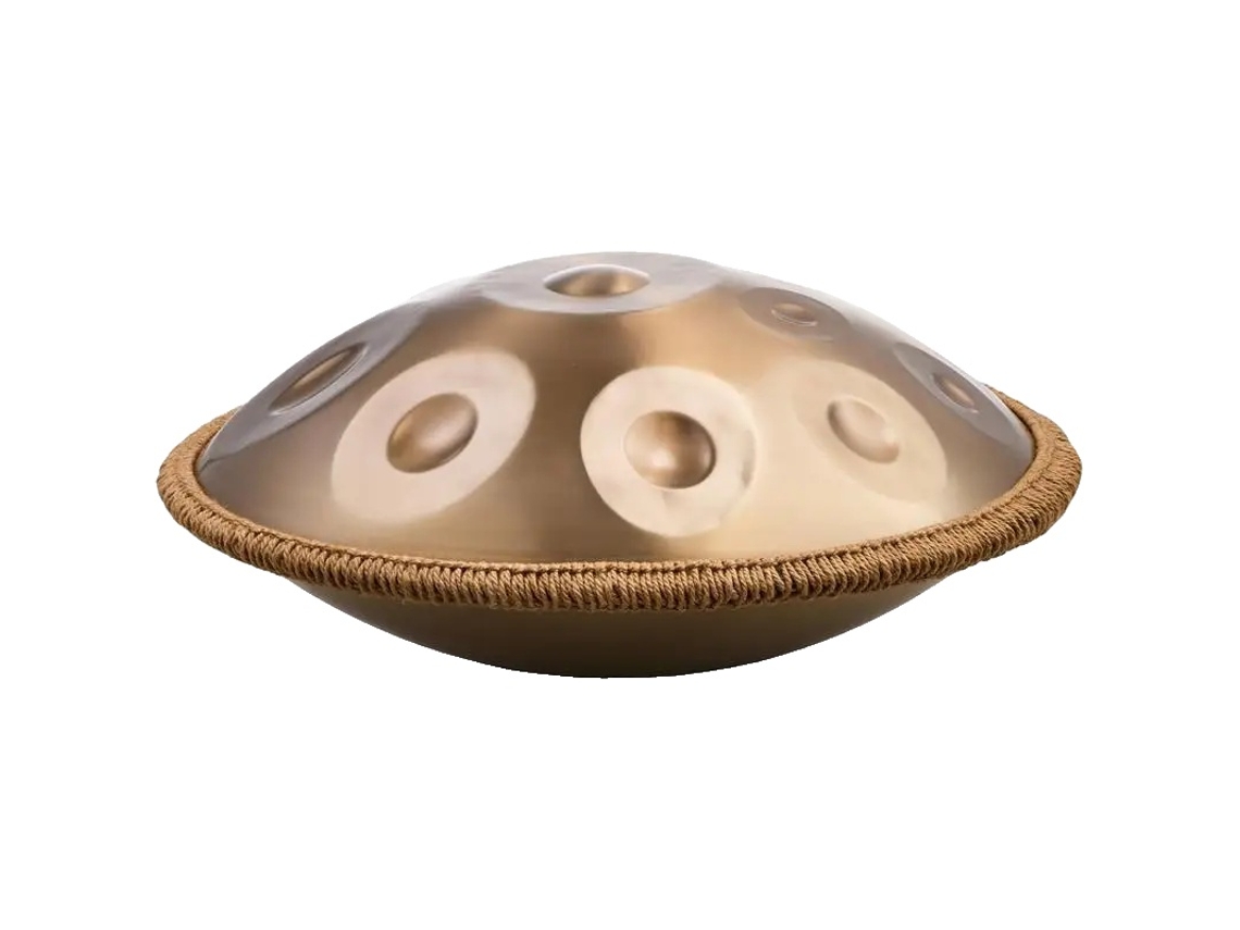 Handpan Drum, 12 Notas, Inclui Baquetas E Bolsa De Transporte, Prata