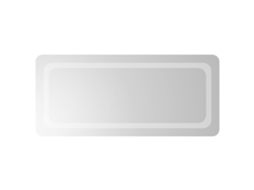 Led Bathroom Mirror, Led Bathroom Mirrors Vidaxl Transparente Vidro (40 X 90 Cm)