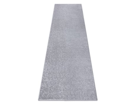 Passadeira Santa Fe Prata 92 Avião Cor Sólida (70 x 470 cm)