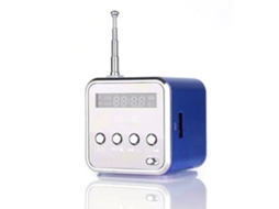 Portátil Mini Alto falante Yuexinghui Td v26 EOOCOO (com Tela e Rádio)