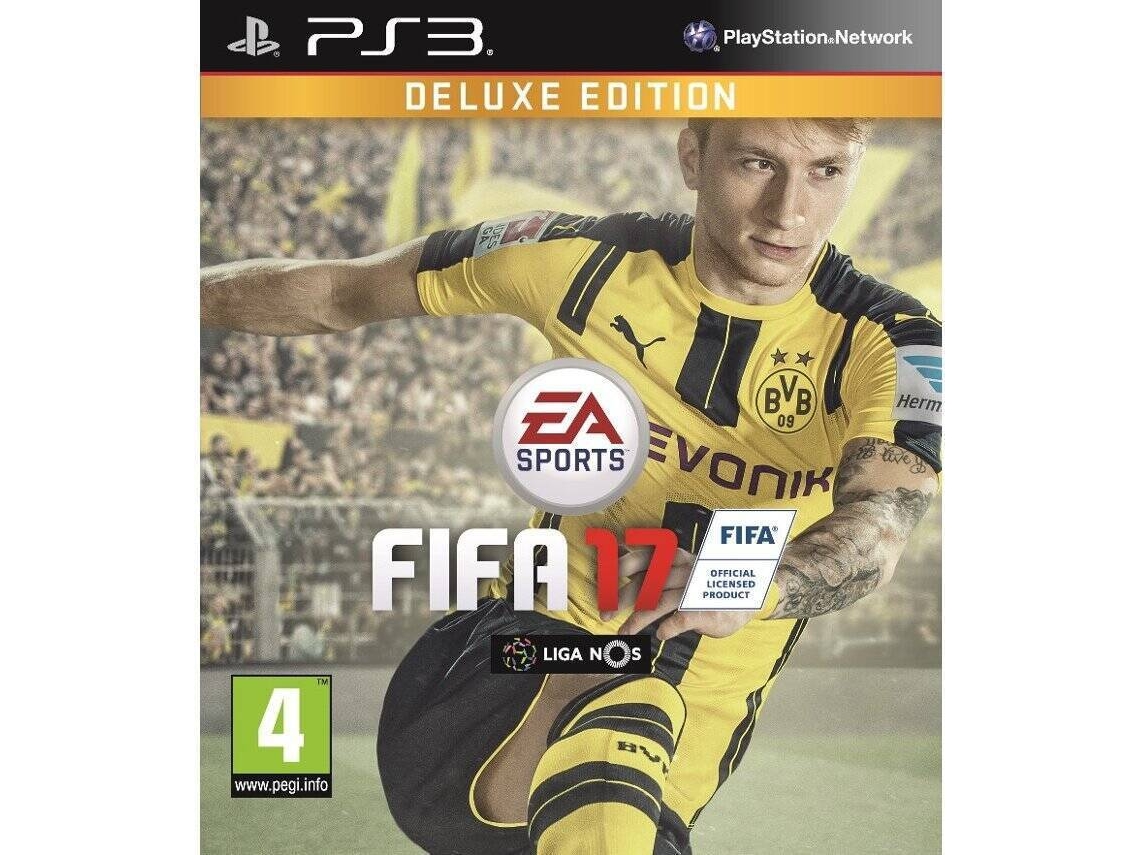 Jogo PS3 FIFA 17 (Usado - Deluxe Edition)