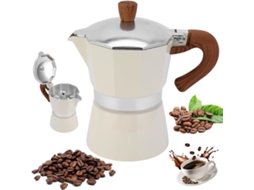 Cafeteira Italiana Moka, 150 Ml, 3 Xícaras, Fogão, Cafeteira Expresso Brilvibera