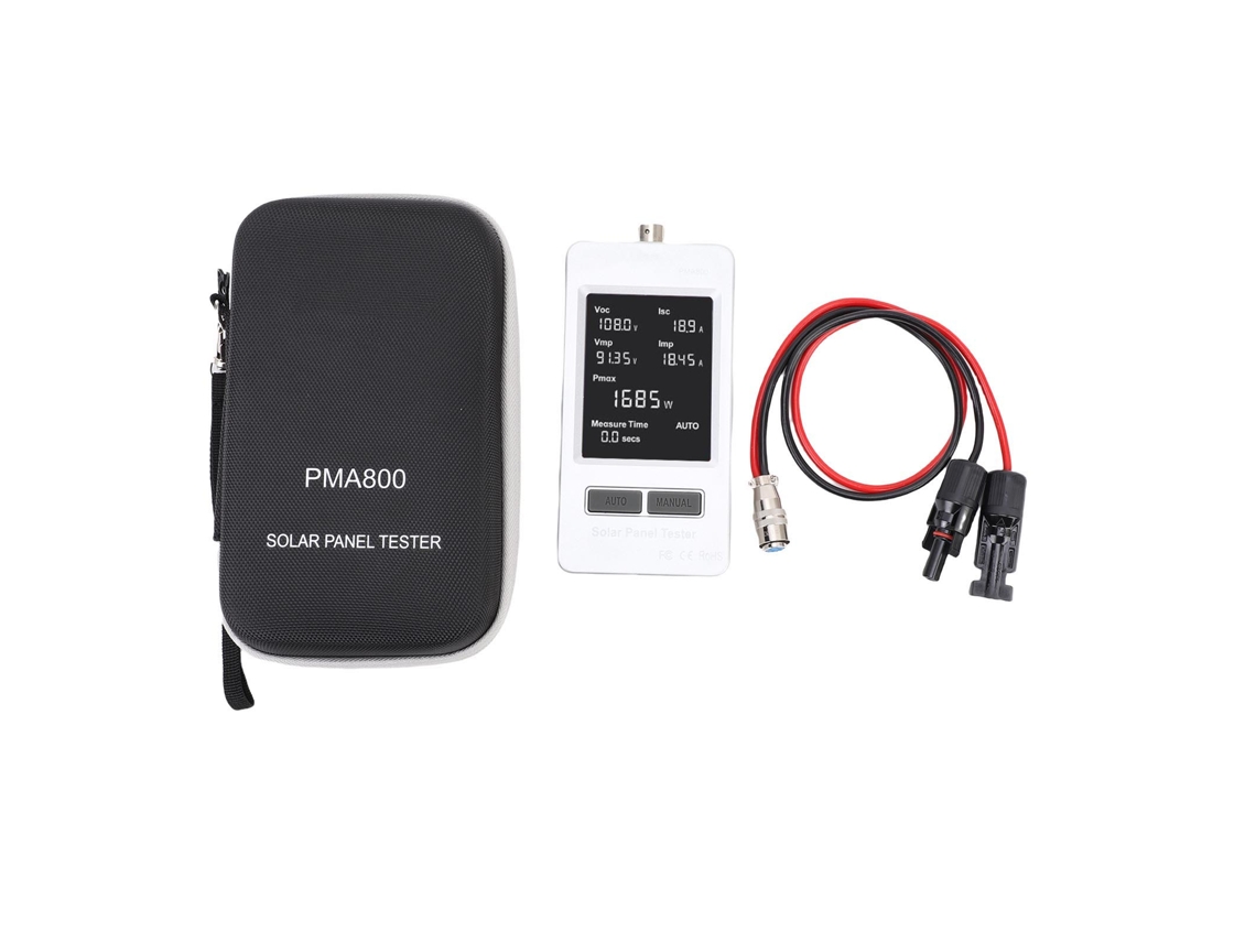 Laxiscreed Testador De Painel Fotovoltaico Com Detecção De Ampla Faixa E Modos Automático E Manual