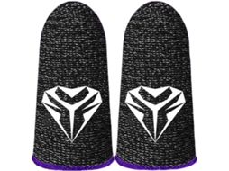 Luvas Gamer Sem Dedos Com Proteção Para Polegar Controles De Celular, Resistentes Ao Suor, Antiderrapantes E Compatíveis