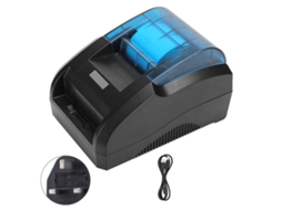 Impressora De Recibos Térmica Bluetooth Usb 203dpi Para Desktop, Celular E Computador