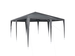 Conjunto 1 Tenda De Festa Vidaxl Antracite Polietileno (400 X 400 X 266 Cm)