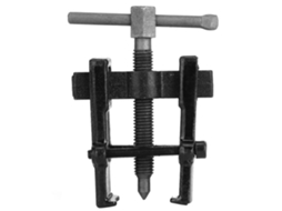 Extrator de rolamentos de aço vanádio-cromo com duas garras, ferramenta manual para reparo de bicicletas, 50 mm (2 pol.)