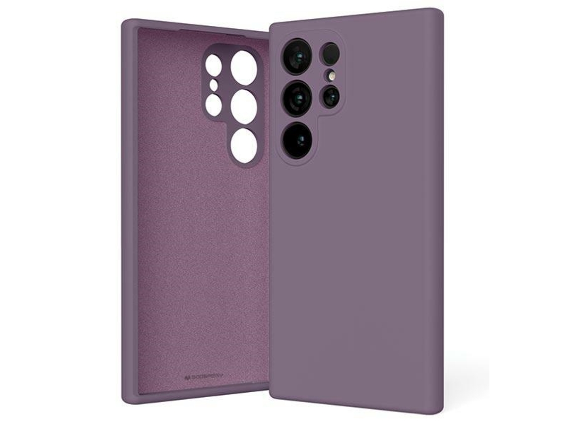 Capa para Samsung Galaxy S24 Ultra MERCURY Silicone Roxo
