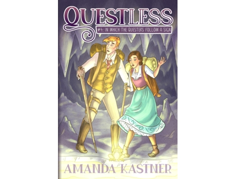 Livro Questless 4 In Which the Questers Follow a Sign An All-Ages Graphic Novel Adventure de Amanda Kastner (Inglês)