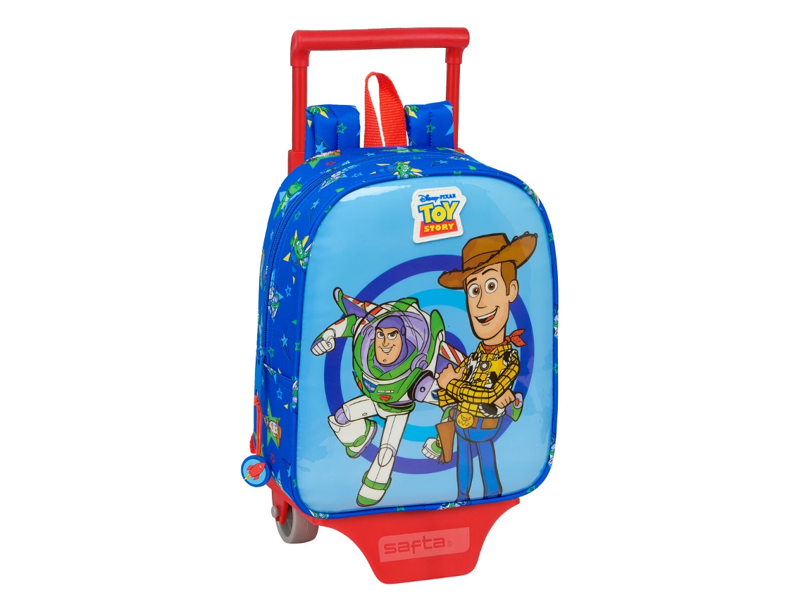 Mochila escolar Toy Story Good Vibes (azul - poliéster 300D)