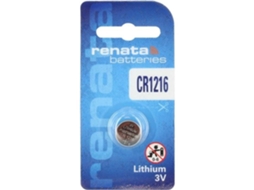 Bateria de Botão Cr1216 de Lítio 3V RENATA