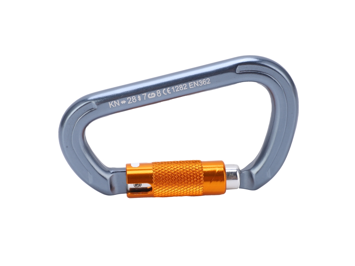 Mosquetão Antiderrapante para Escalada e Camping