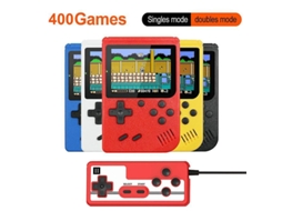 Console De Jogos Portátil De 3 Polegadas Com 400 Jogos Em 1, Console De Videogame Retrô De 8 Bits, Gamepad Para Presente Para Crianças. Hengjian