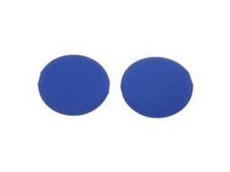 2 Peças Esponja Reutilizável Para Polvo Air Cushion Bb Cream Esponja De Maquiagem Azul Escuro