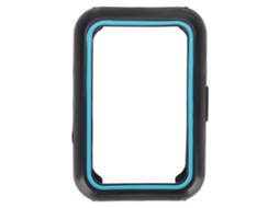 Protetor De Tela Tpu Shell Bumper Case Para Huawei Watch Fit Preto Azul