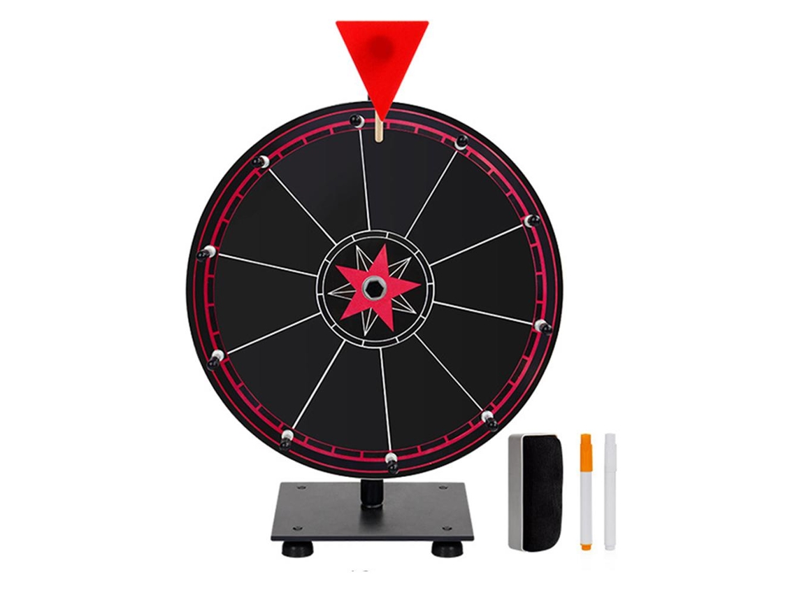 Roda De Premiação Laxiscreed Para Mesa De 12" Para Eventos E Prémios