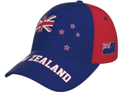 Boné de Beisebol Unissex com Bandeira da Nova Zelândia, Estilo Kiwi, Ajustável | S/MARCA