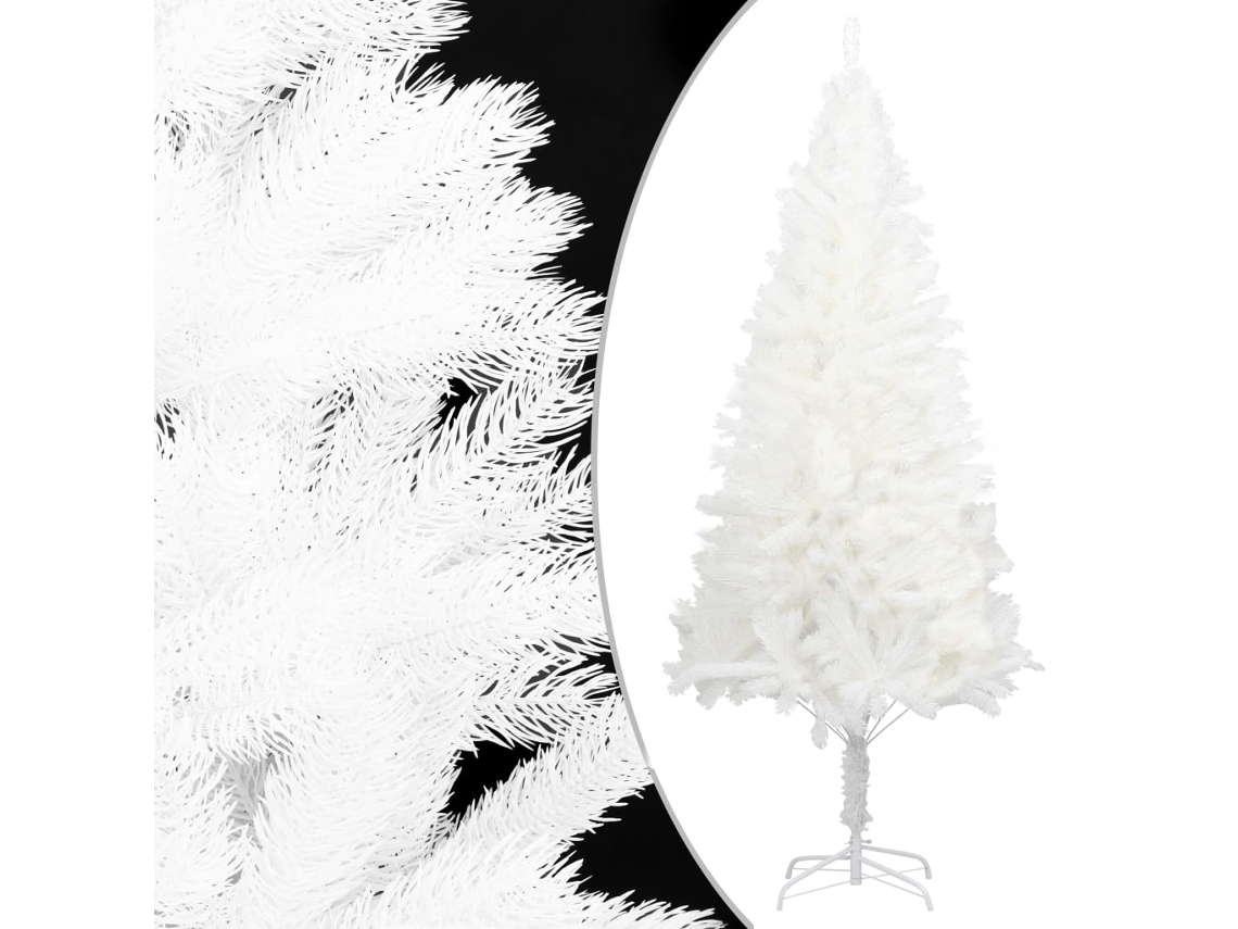 Árvore natal artificial VIDAXL Branco PE, aço (150 x 75 cm)