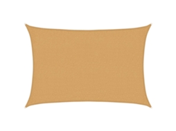 Maison Exclusive - Para-sol Estilo Vela Retangular 160 G/m² 2x3 M Pead Areia