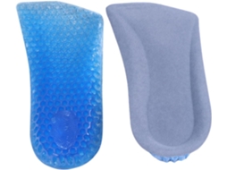 Almofada De Calcanhar Em Gel Com Formato Favo Mel Para Aumentar A Altura Do Calçados Atividades Diárias