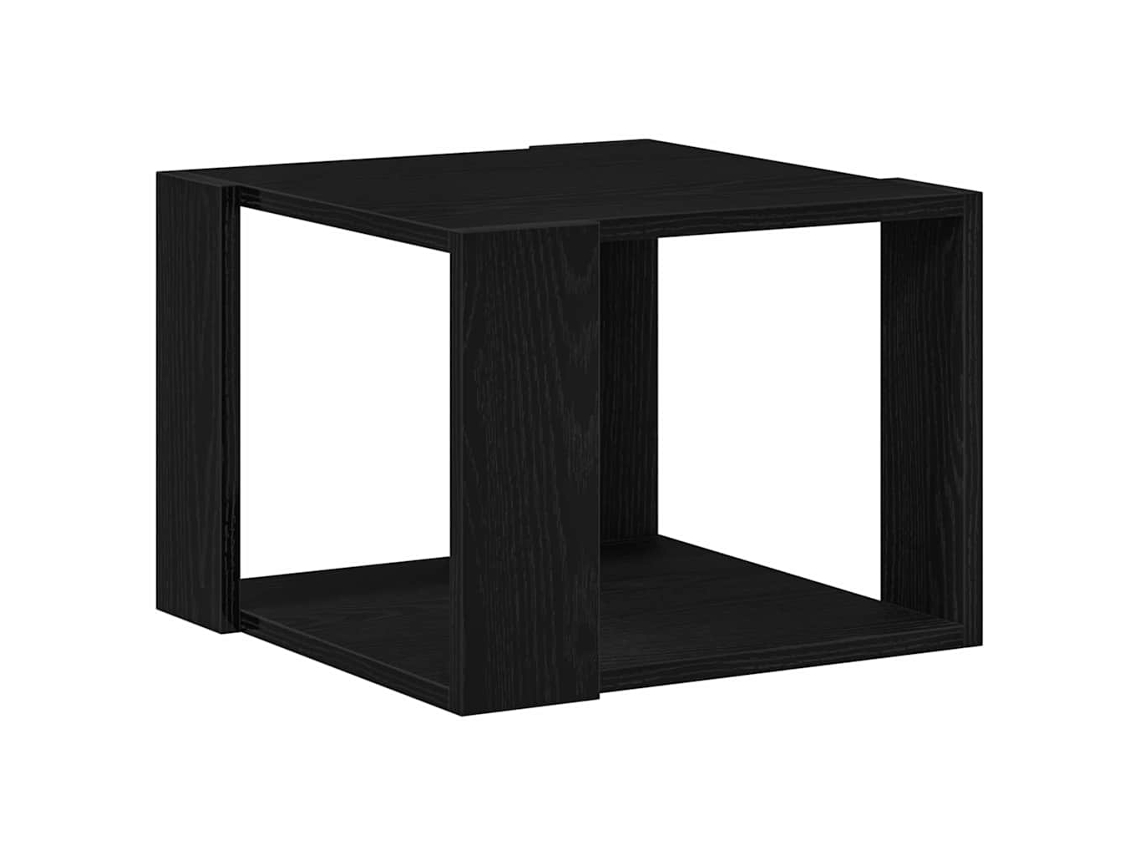 Mesa de Centro Carvalho Preto 40 X 40 X 30 Cm MAISON EXCLUSIVE