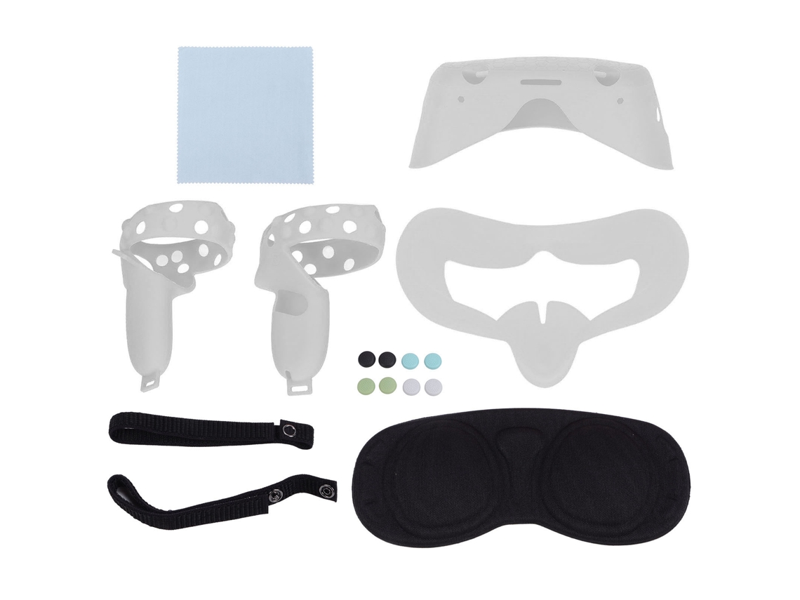 Acessórios Silicone para Óculos VR Protetor Anti Sudor Oculus Quest 2 Cinza | S/MARCA