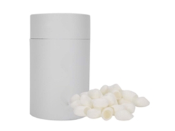 30 pçs/botella Bolas De Seda Natural Para Cuidado Facial Esfoliantes Bolas De Gusano De Seda