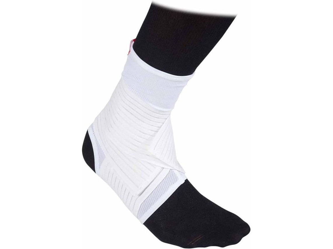 Proteção de Tornozelo MC DAVID Support Mesh With Straps Branco (S)
