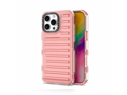 Capa Híbrida Pc Tpu De Alta Transparência Para Iphone 16 Pro Max - Airbag
