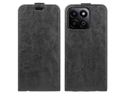 Capa De Celular De Couro Com Flip Vertical E Textura R64