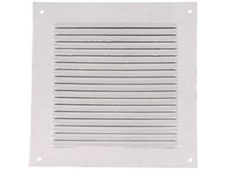 Grelhas Sem Laterais Aluminio FEPRE 0.6 Lacado Branco 150X150Mm