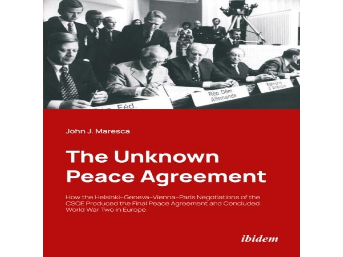 Livro Unknown Peace Agreement de John J Maresca (Inglês)