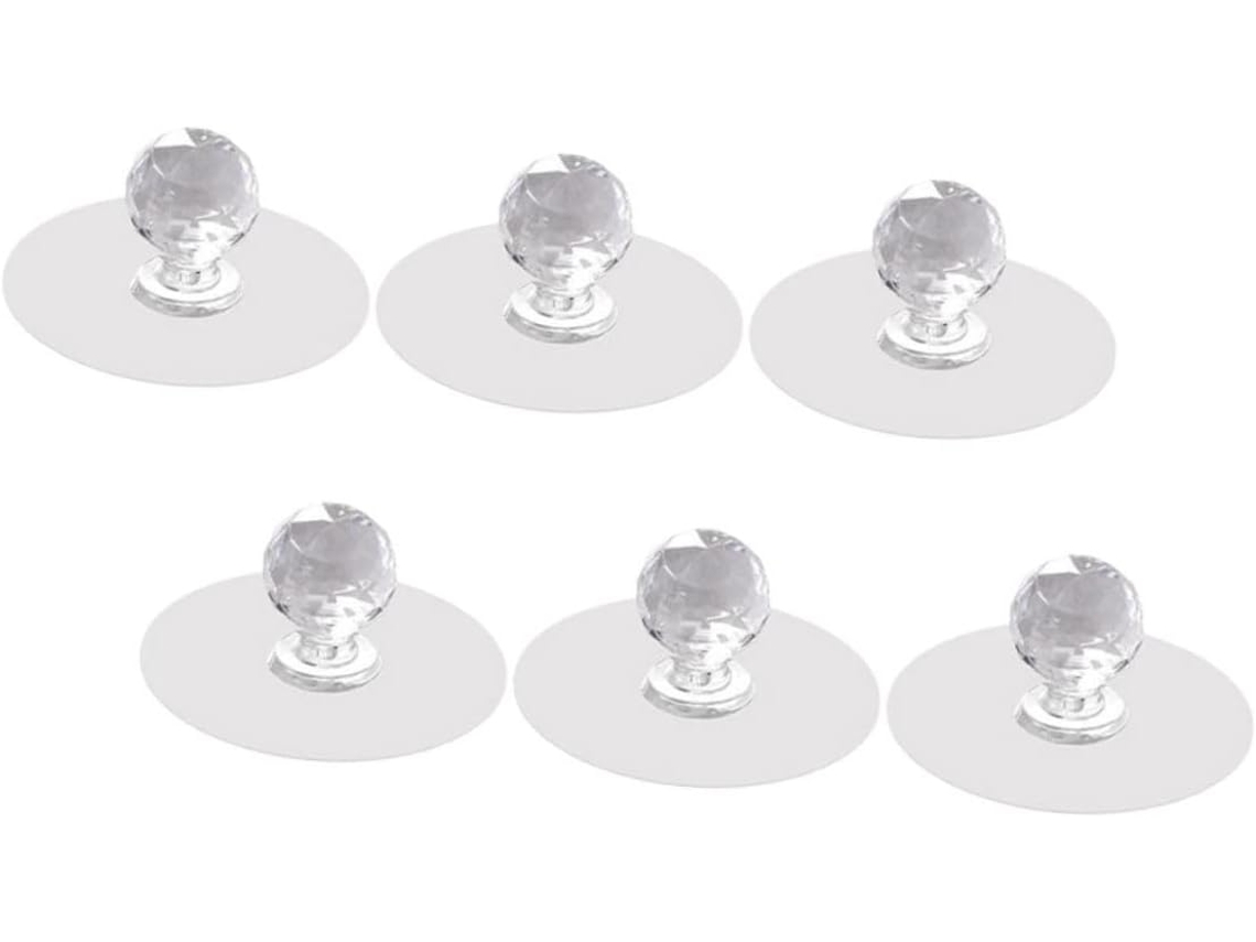 Uonlytech Conjunto De 6-puxadores Modernos Para Portas E Armários Com Pegada Confortável Fácil Instalação