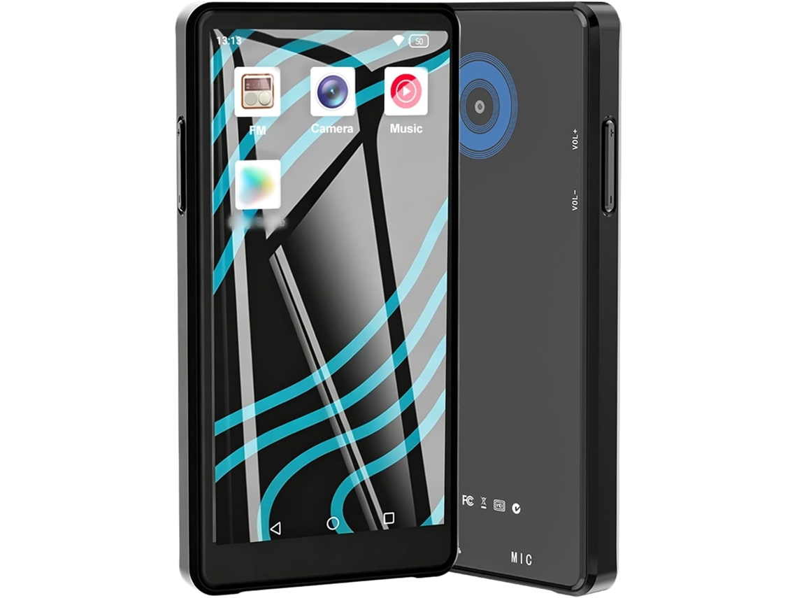 Reprodutor De Mp3 Com Bluetooth 5.0, Mp4 Android Alto-falante