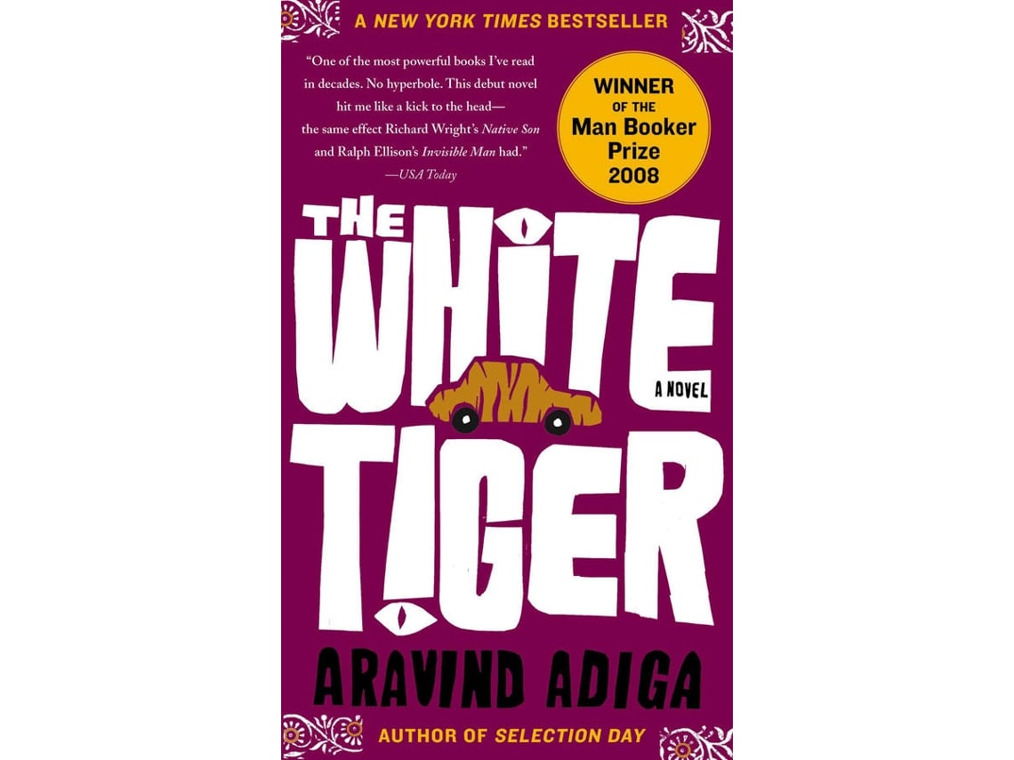 Livro White Tiger de Aravind Adiga (Espanhol)