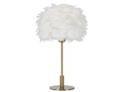 Candeeiro De Mesa Ball Feather Cm Ø 30x50