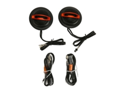 Tweeters De Carro Dome 150w Preto Com Base 2 Unidades