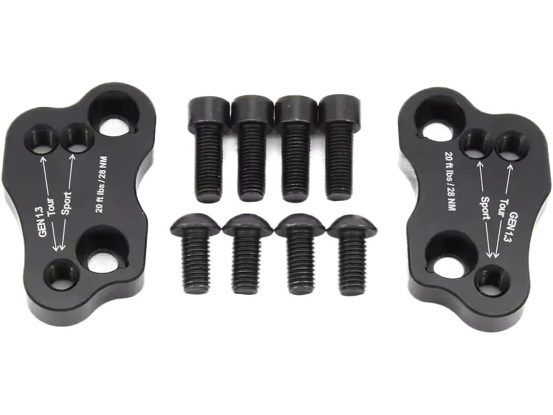 Adaptador de Elevação do Guidão Assento Elevado para Motocicleta Compatível Elevador "comparado Outros