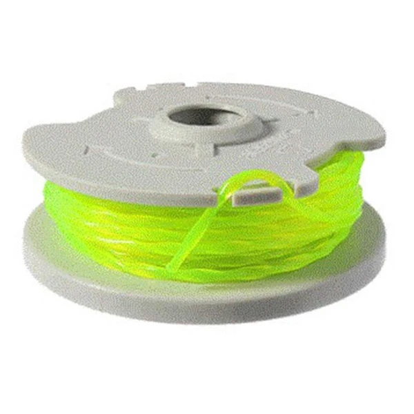 Kit com 6 Carretéis de Fio e Tampas para Aparador de Grama AQUAFORGE, compatível com Al ko Gte 350/gte 450/gte 550
