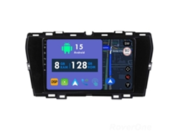 Auto Rádio Carro Bluetooth Autoradio 8GB RAM 128G ROM CarPlay Navegação GPS Ecrã Táctil RoverOne para SsangYong Tivolan Tivoli 2019-2021  
