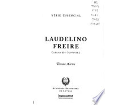 Livro LAUDELINO FREIRE - SERIE ESSENCIAL de MARTINS, FLORIANO (Português do Brasil)