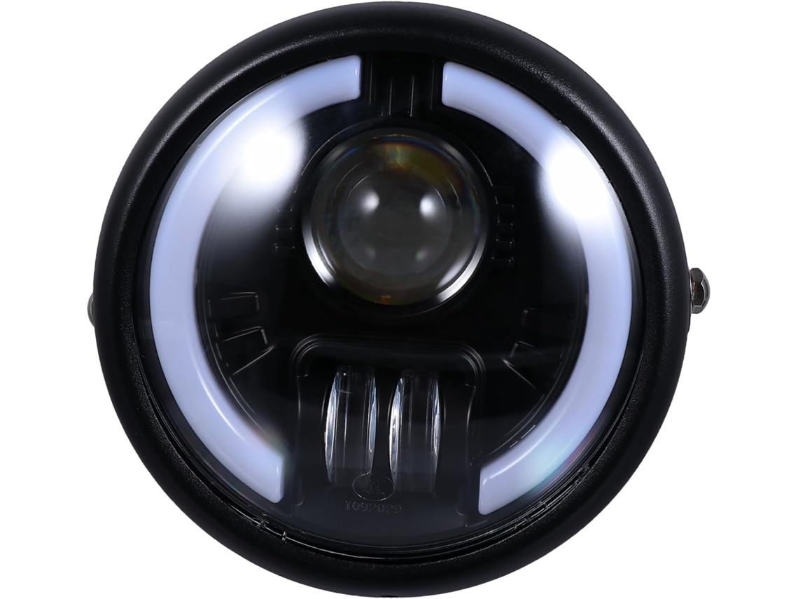 Farol De Led Para Motocicleta, Com Projeção De Luz Noturna Para Pilotagem Ao Ar Livre.