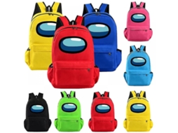 Mochila Among Us 2024 Escolar Para Meninos E Meninas De Viagem Entrega Rápida Aquaforge
