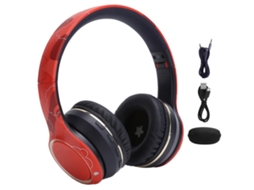 Aetheria fone de Ouvido Bluetooth Sem Fio Sports com Bass Profundo, Ajuste Telescópico e Auricular Over Ear