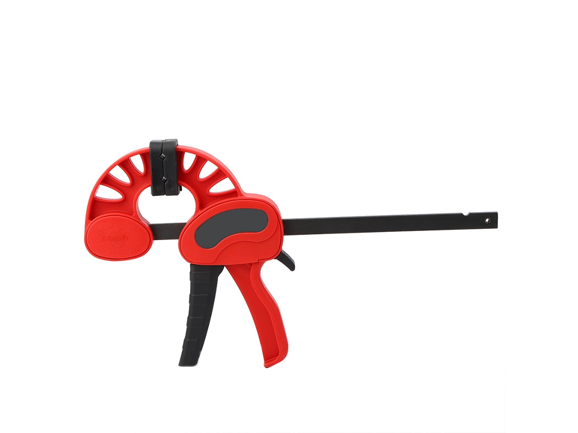 Ronjoe-grampo Tipo F 6 Polegadas Para Marcenaria Em Aço Com Borracha Resistente E Prático