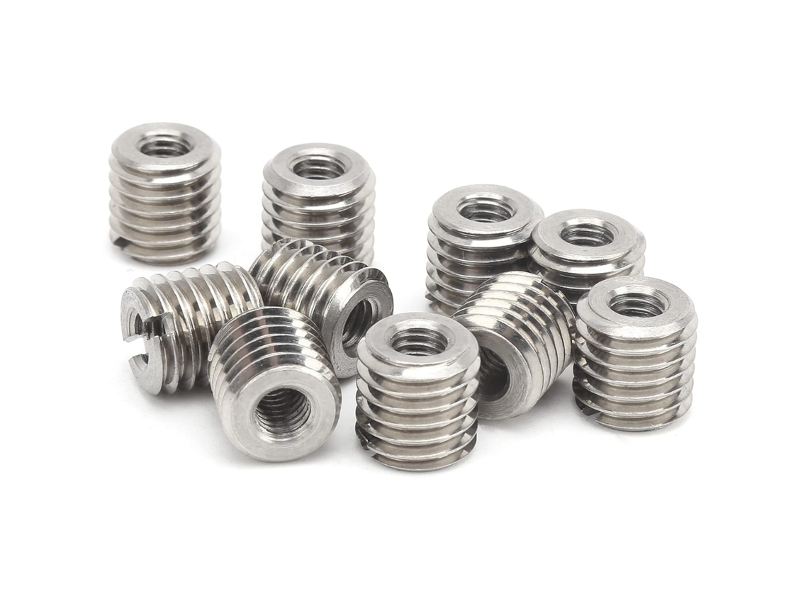 Chiciris Conjunto De 10 Insertos Roscados, Ferramenta Reparo Roscas Em
