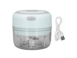 Mini Picador De Alho Elétrico E Amassador De Batatas Com Lâmina De Aço Inoxidável, Grau Alimentício, Carregamento Usb, 100ml 8 Aquaforge