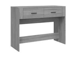 Console Table, Console Tables Vidaxl Cinzeto Madeira Processada
