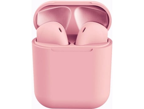 Auriculares Bluetooth True Wireless INTERSTELLAR inpods12 (In Ear - Microfone - Rosa)